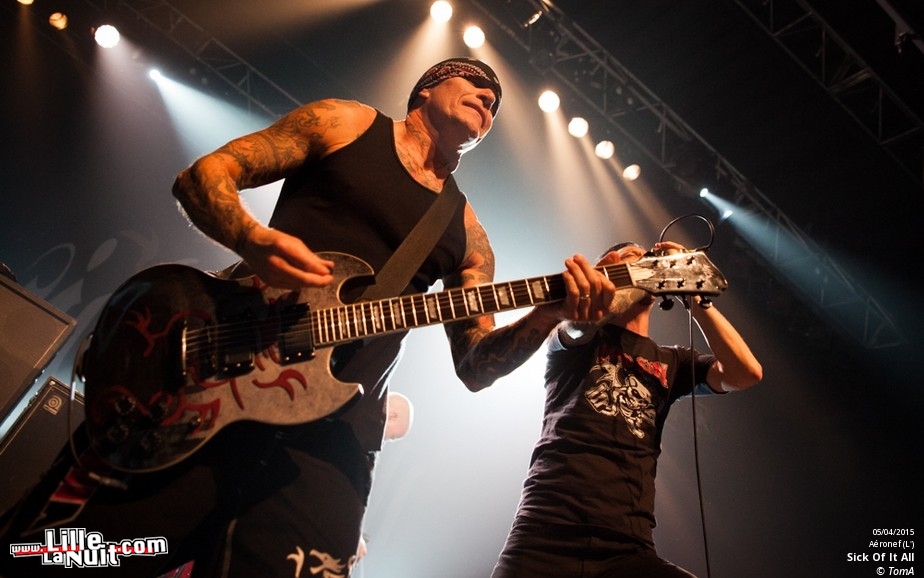 Sick Of It All + Tagada Jones + Angel Dust + The Herectic Process à l’Aéronef en live - photo n°10