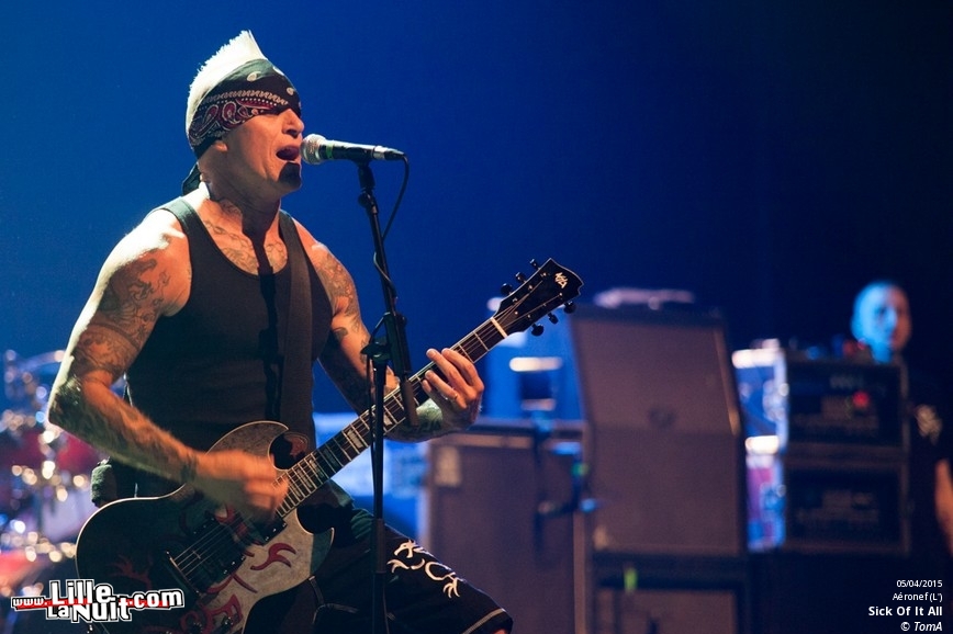 Sick Of It All + Tagada Jones + Angel Dust + The Herectic Process à l’Aéronef en live - photo n°26