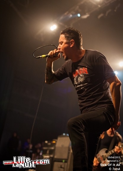 Sick Of It All + Tagada Jones + Angel Dust + The Herectic Process à l’Aéronef en live - photo n°18