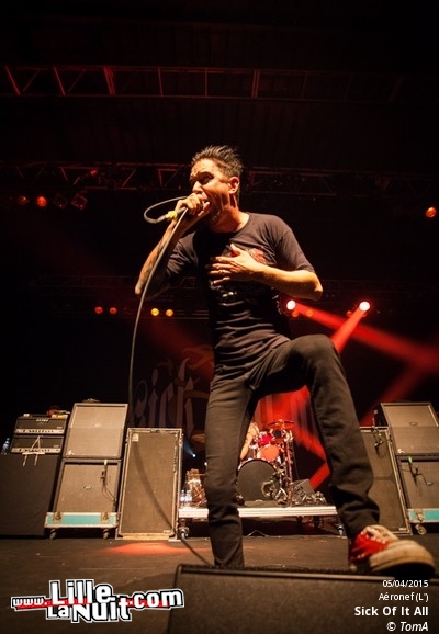 Sick Of It All + Tagada Jones + Angel Dust + The Herectic Process à l’Aéronef en live - photo n°27