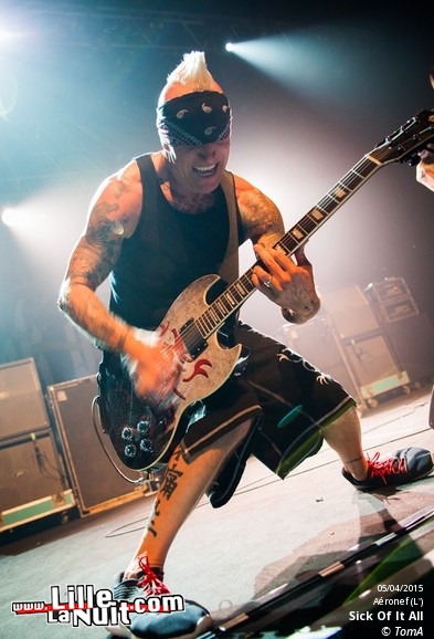 Sick Of It All + Tagada Jones + Angel Dust + The Herectic Process à l’Aéronef en live - photo n°6