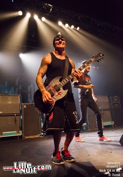 Sick Of It All + Tagada Jones + Angel Dust + The Herectic Process à l’Aéronef en live - photo n°7