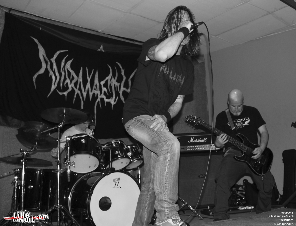 Excruciate 666 + Nirnaeth + Sepulchral Voices + Nihilism au Midland en live - photo n°7