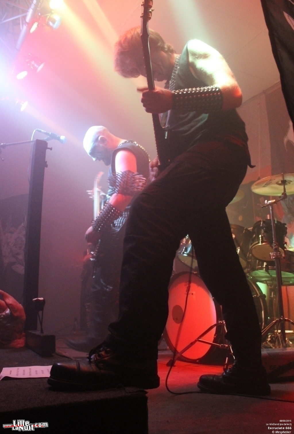 Excruciate 666 + Nirnaeth + Sepulchral Voices + Nihilism au Midland en live - photo n°25