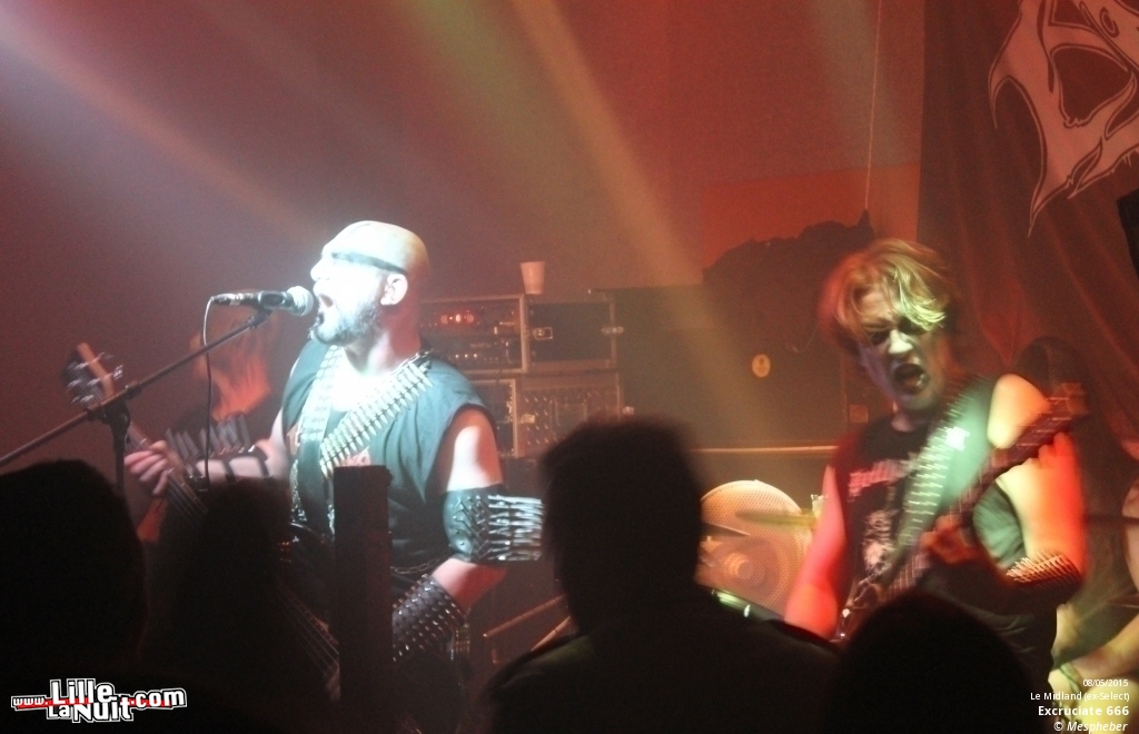 Excruciate 666 + Nirnaeth + Sepulchral Voices + Nihilism au Midland en live - photo n°21