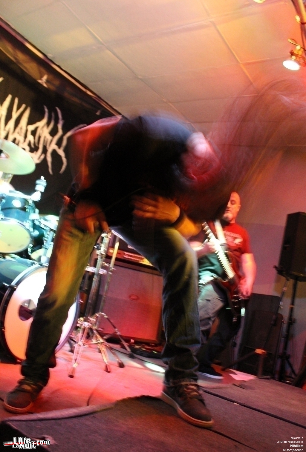 Excruciate 666 + Nirnaeth + Sepulchral Voices + Nihilism au Midland en live - photo n°3