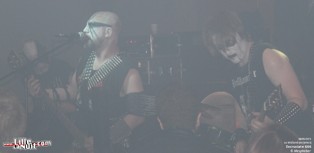 Excruciate 666 + Nirnaeth + Sepulchral Voices + Nihilism au Midland en live - photo n°22