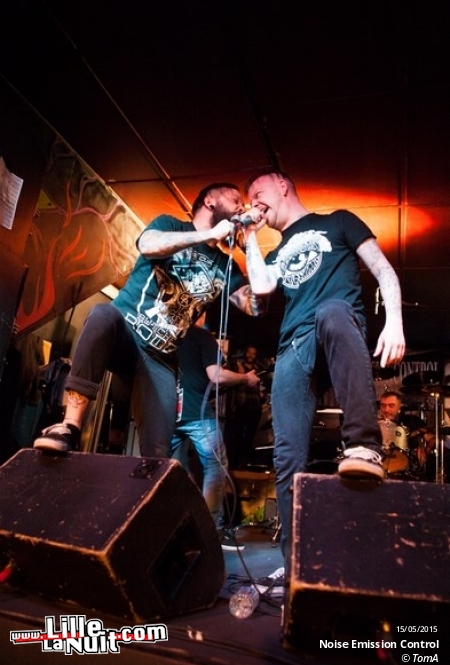 Aqme + Noise Emission Control à la Péniche Igel Rock en live - photo n°9