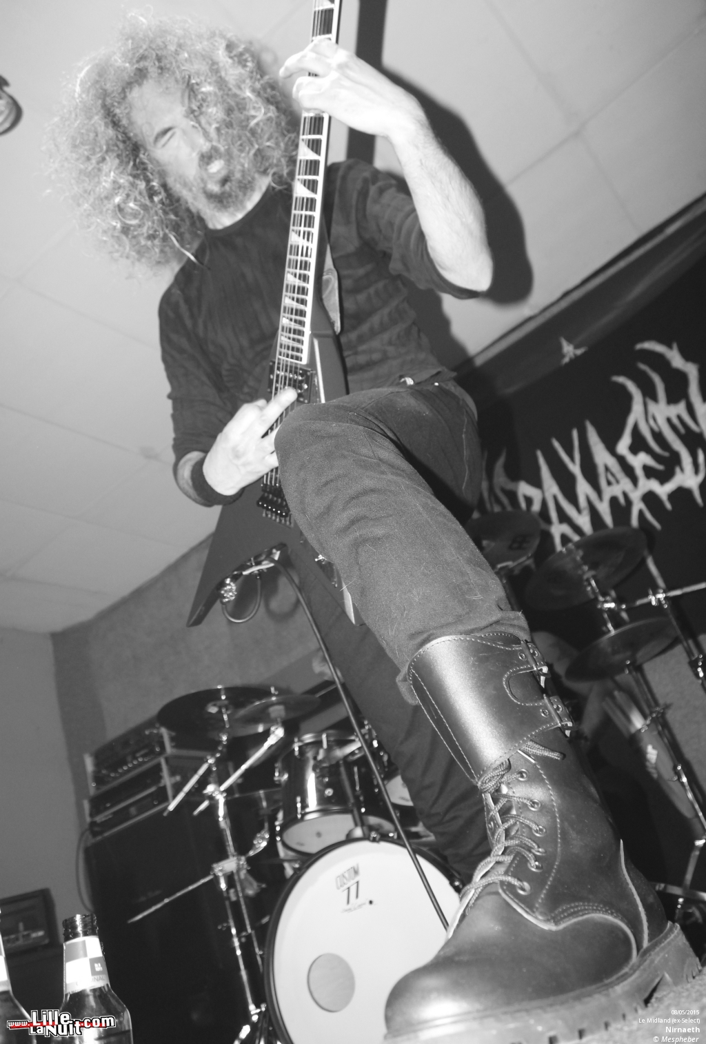 Excruciate 666 + Nirnaeth + Sepulchral Voices + Nihilism au Midland en live - photo n°51