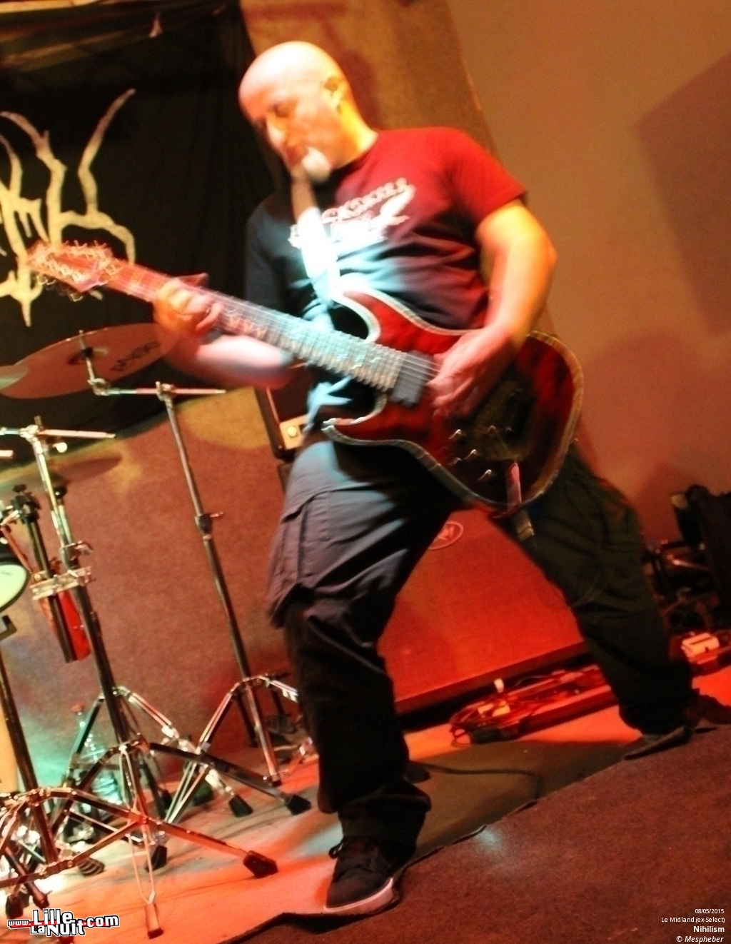 Excruciate 666 + Nirnaeth + Sepulchral Voices + Nihilism au Midland en live - photo n°5