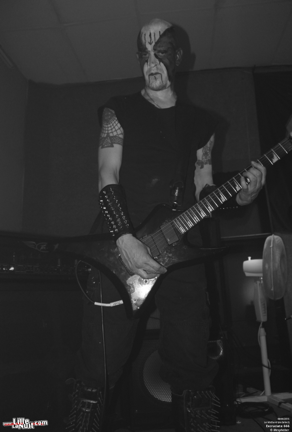 Excruciate 666 + Nirnaeth + Sepulchral Voices + Nihilism au Midland en live - photo n°3