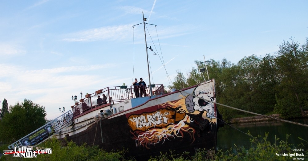 Aqme + Noise Emission Control à la Péniche Igel Rock en live - photo n°1