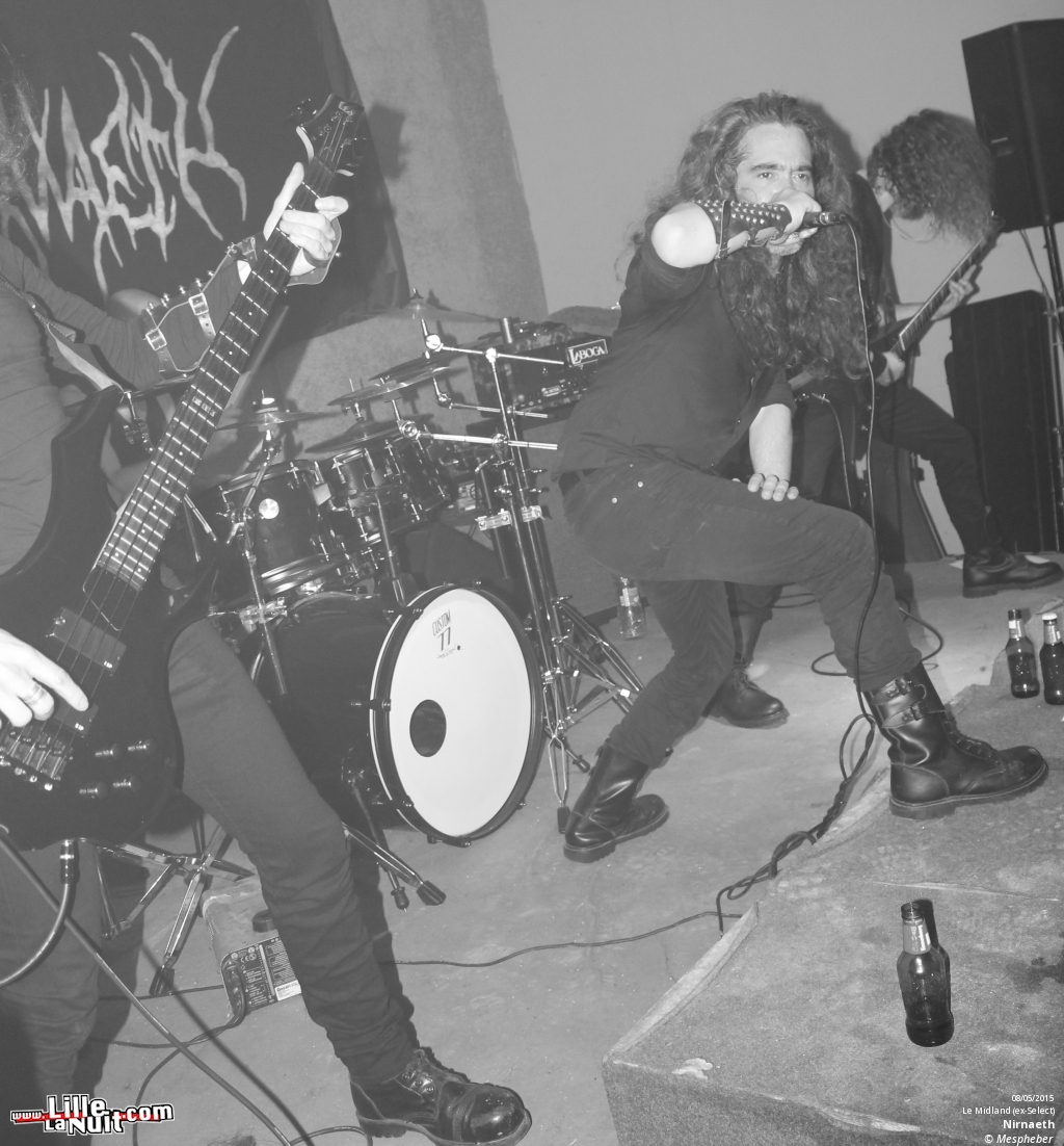 Excruciate 666 + Nirnaeth + Sepulchral Voices + Nihilism au Midland en live - photo n°39