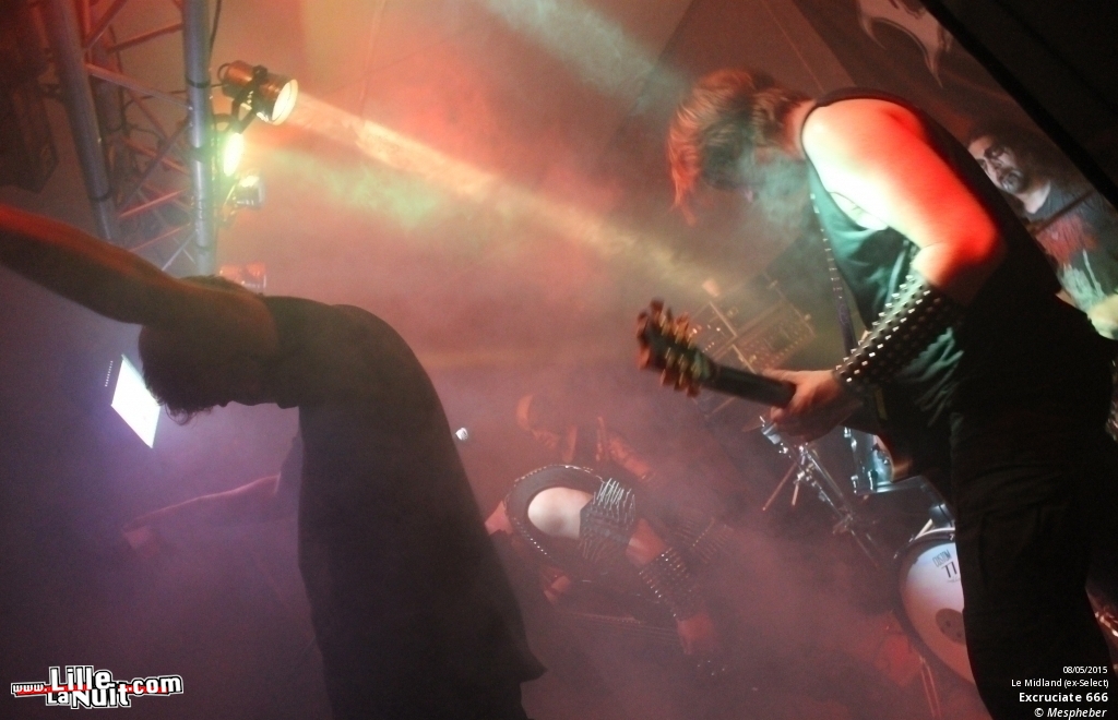 Excruciate 666 + Nirnaeth + Sepulchral Voices + Nihilism au Midland en live - photo n°24