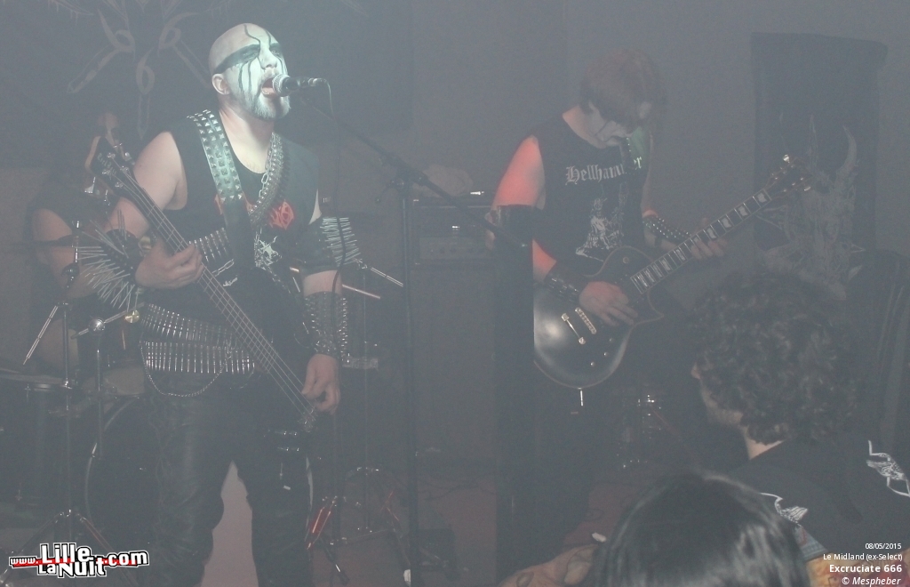 Excruciate 666 + Nirnaeth + Sepulchral Voices + Nihilism au Midland en live - photo n°19