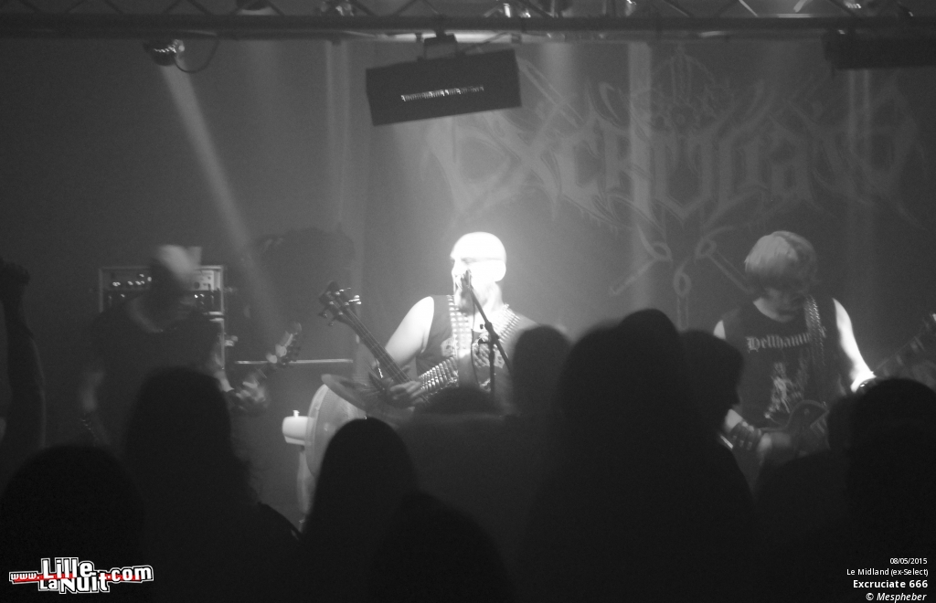 Excruciate 666 + Nirnaeth + Sepulchral Voices + Nihilism au Midland en live - photo n°28