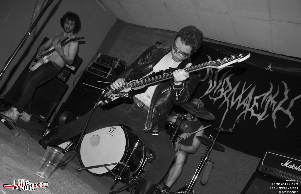 Excruciate 666 + Nirnaeth + Sepulchral Voices + Nihilism au Midland en live - photo n°14