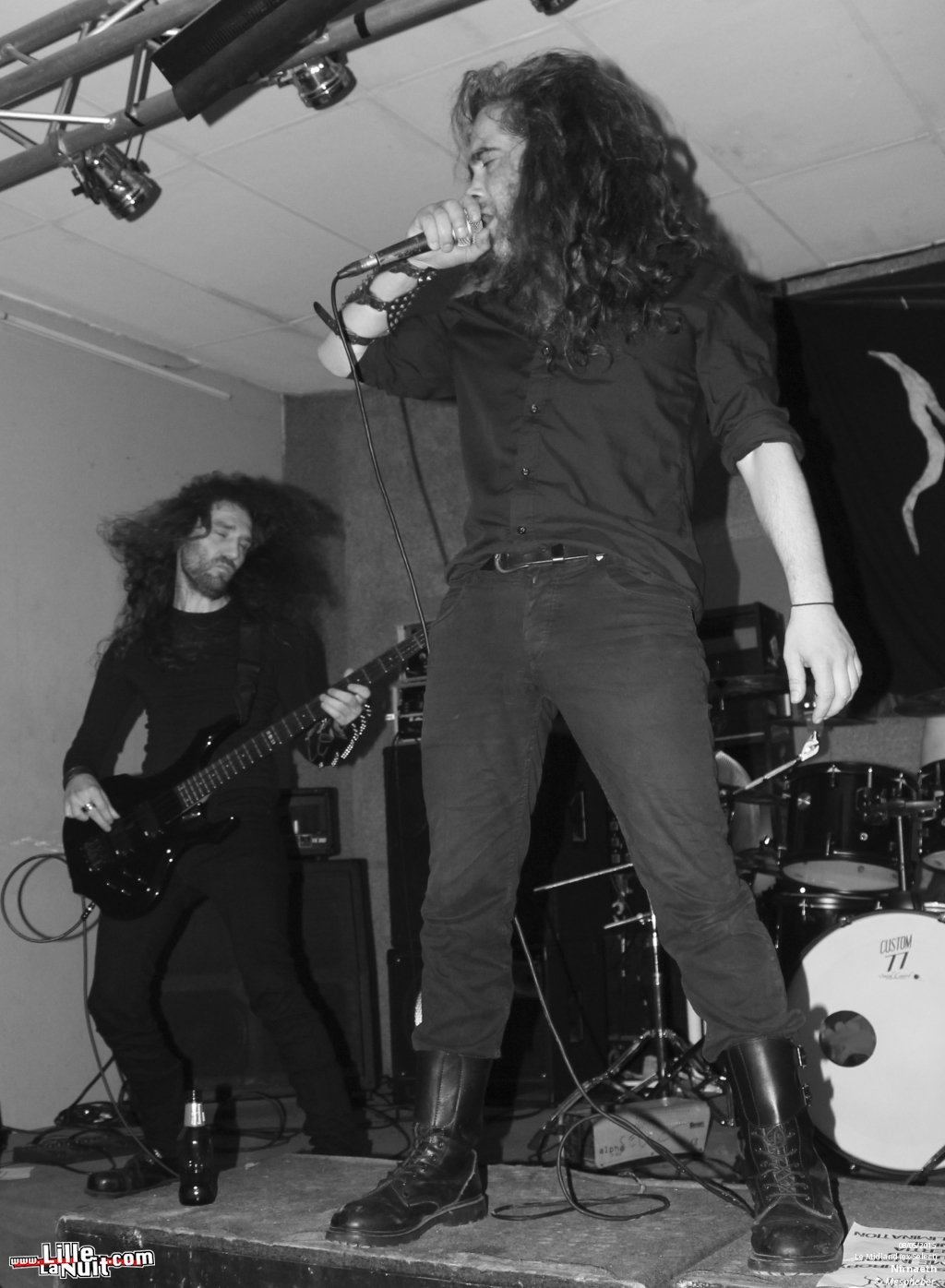 Excruciate 666 + Nirnaeth + Sepulchral Voices + Nihilism au Midland en live - photo n°23
