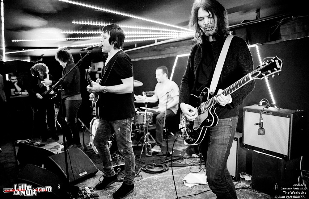 The Warlocks + Flat Screen Radio à la Cave aux poètes en live - photo n°5