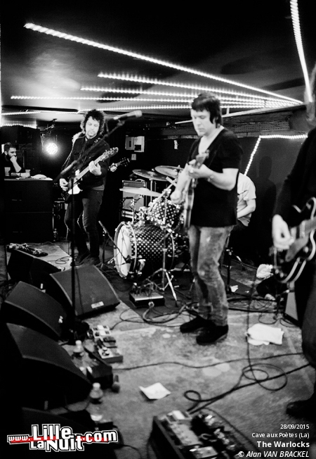 The Warlocks + Flat Screen Radio à la Cave aux poètes en live - photo n°4