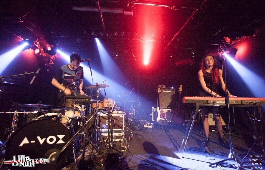 Minuit + A-Vox à l’Aeronef en live - photo n°4