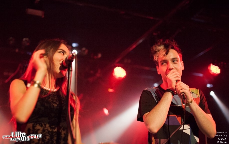 Minuit + A-Vox à l’Aeronef en live - photo n°18