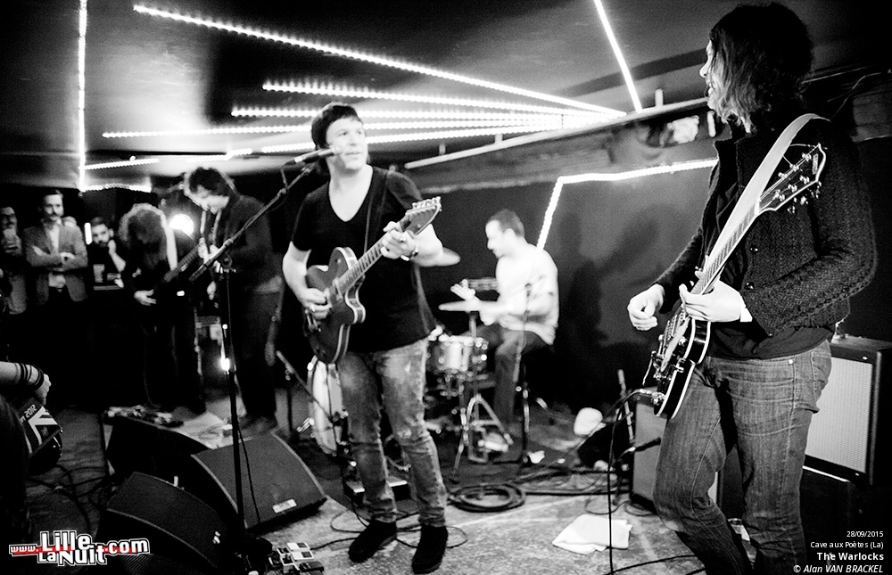 The Warlocks + Flat Screen Radio à la Cave aux poètes en live - photo n°2