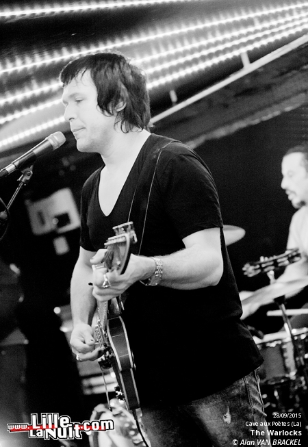 The Warlocks + Flat Screen Radio à la Cave aux poètes en live - photo n°16
