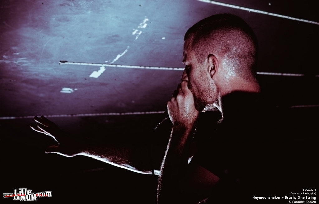 Heymoonshaker + Brushy One String à la Cave Aux Poètes en live - photo n°7