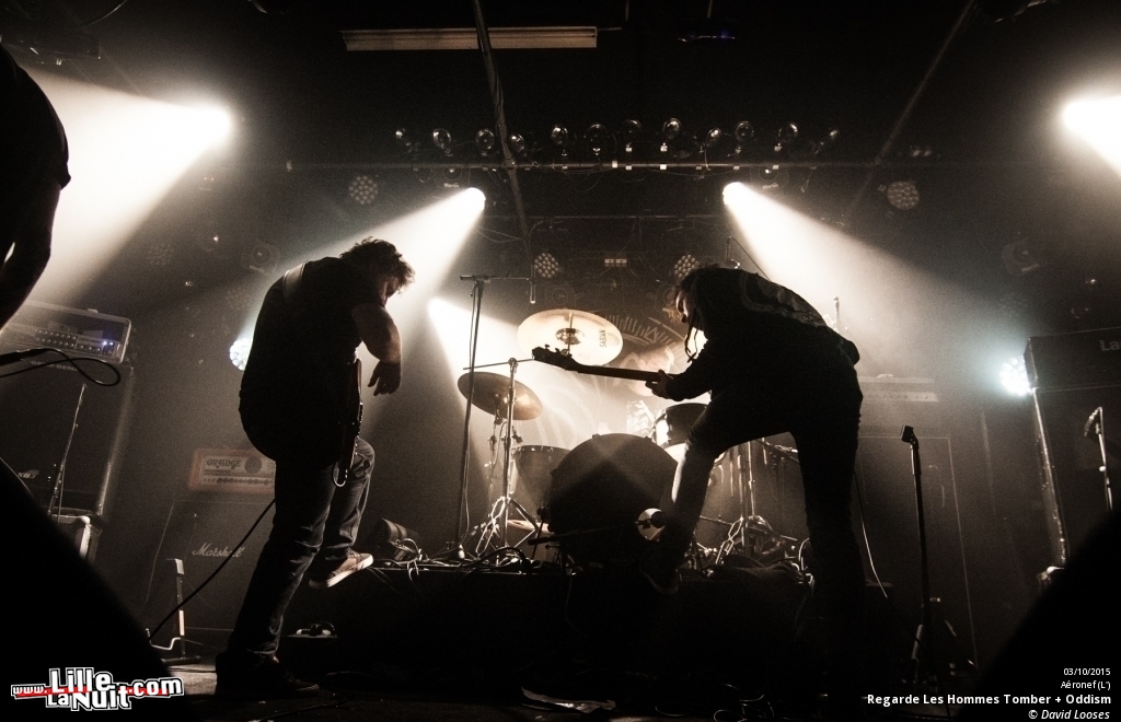 Regarde Les Hommes Tomber + Oddism à l’Aéronef en live - photo n°13