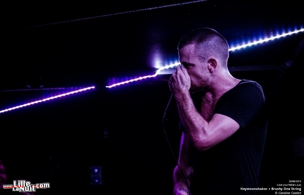 Heymoonshaker + Brushy One String à la Cave Aux Poètes en live - photo n°6