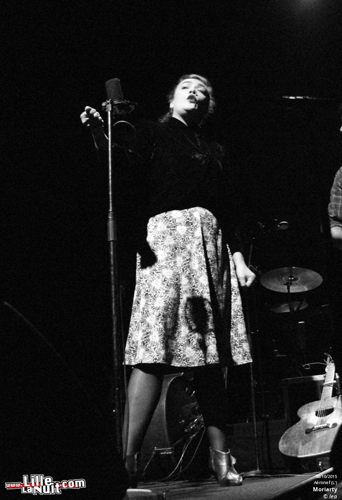 Moriarty + Jenny Lysander à l’Aéronef en live - photo n°3