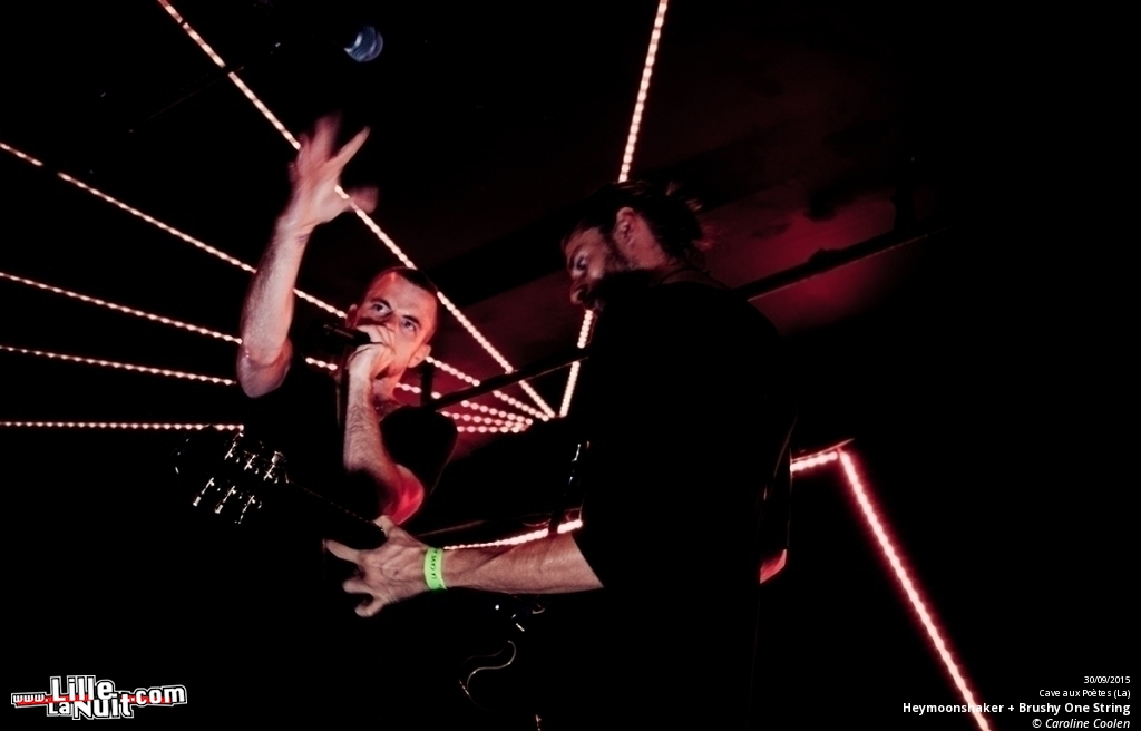 Heymoonshaker + Brushy One String à la Cave Aux Poètes en live - photo n°9