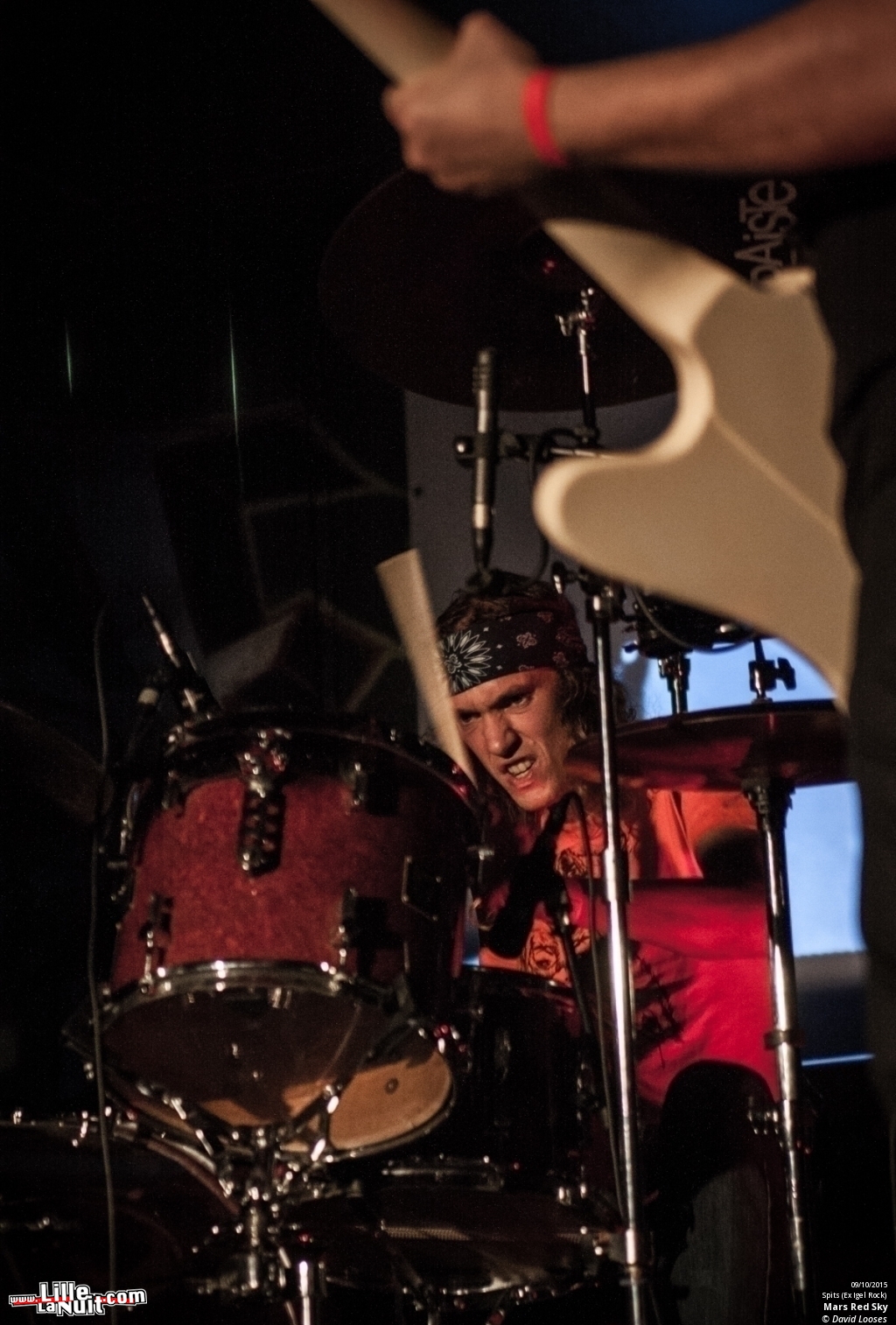 Glowsun + Mars Red Sky à la Péniche Spits en live - photo n°9