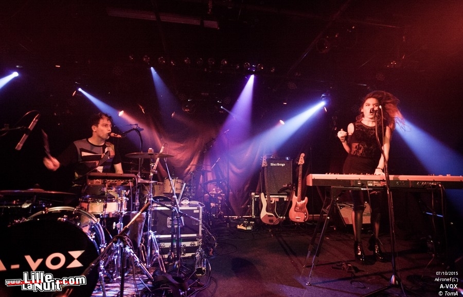 Minuit + A-Vox à l’Aeronef en live - photo n°16