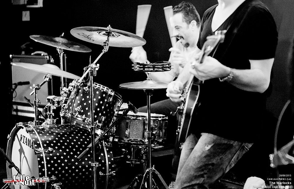 The Warlocks + Flat Screen Radio à la Cave aux poètes en live - photo n°14