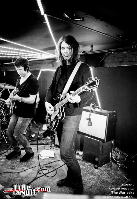 The Warlocks + Flat Screen Radio à la Cave aux poètes en live - photo n°3