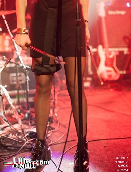 Minuit + A-Vox à l’Aeronef en live - photo n°11