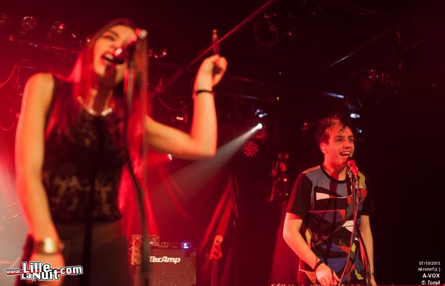 Minuit + A-Vox à l’Aeronef en live - photo n°9
