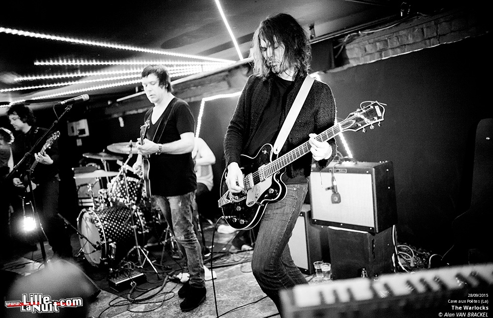 The Warlocks + Flat Screen Radio à la Cave aux poètes en live - photo n°24