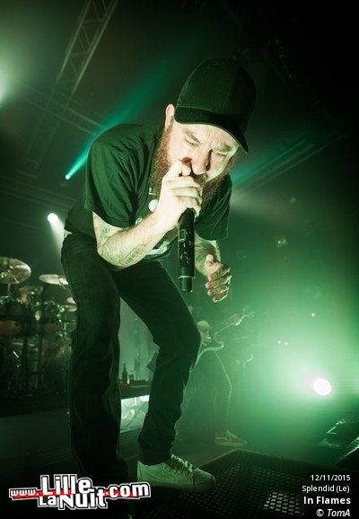 In Flames + Black Temple au Splendid en live - photo n°26