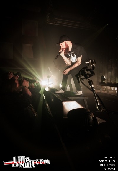 In Flames + Black Temple au Splendid en live - photo n°18