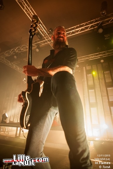 In Flames + Black Temple au Splendid en live - photo n°17