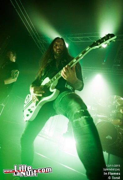 In Flames + Black Temple au Splendid en live - photo n°19
