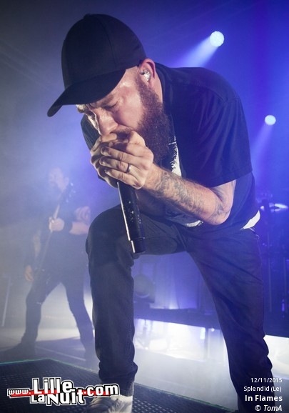 In Flames + Black Temple au Splendid en live - photo n°27