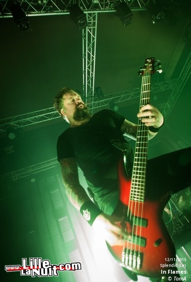 In Flames + Black Temple au Splendid en live - photo n°2