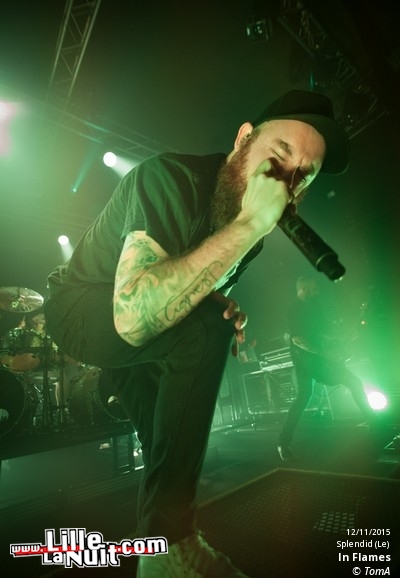 In Flames + Black Temple au Splendid en live - photo n°23