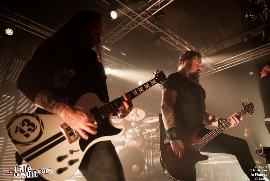 In Flames + Black Temple au Splendid en live - photo n°13