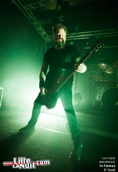 In Flames + Black Temple au Splendid en live - photo n°6