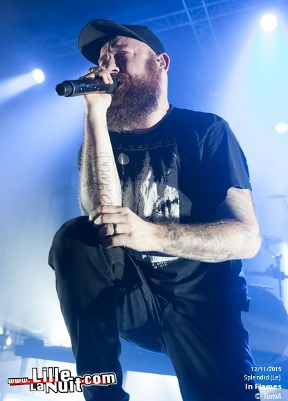 In Flames + Black Temple au Splendid en live - photo n°22